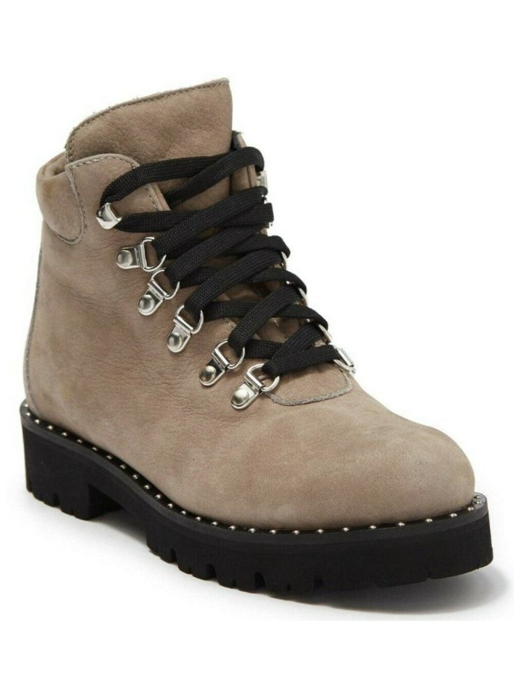 Montelliana 1965 Bluma Womens Leather Lace Up Ankle Boot Ash Grey Size 41, US 11